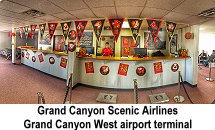 Grand Canyon Scenic Airlines Grand Canyon West Airport terminal